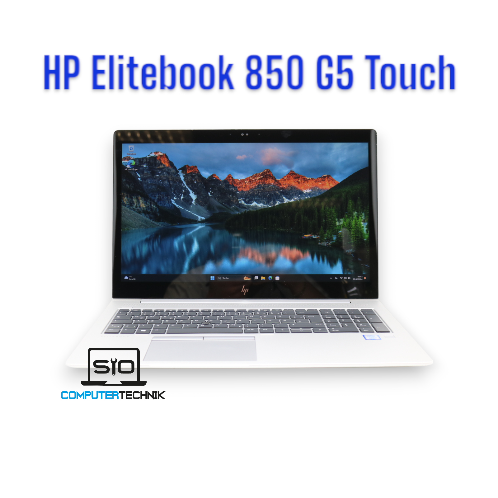 HP Elitebook 850 G5 i5-8250u 16GB RAM 512GB SSD NVMe 15,6 FullHD IPS TOUCH