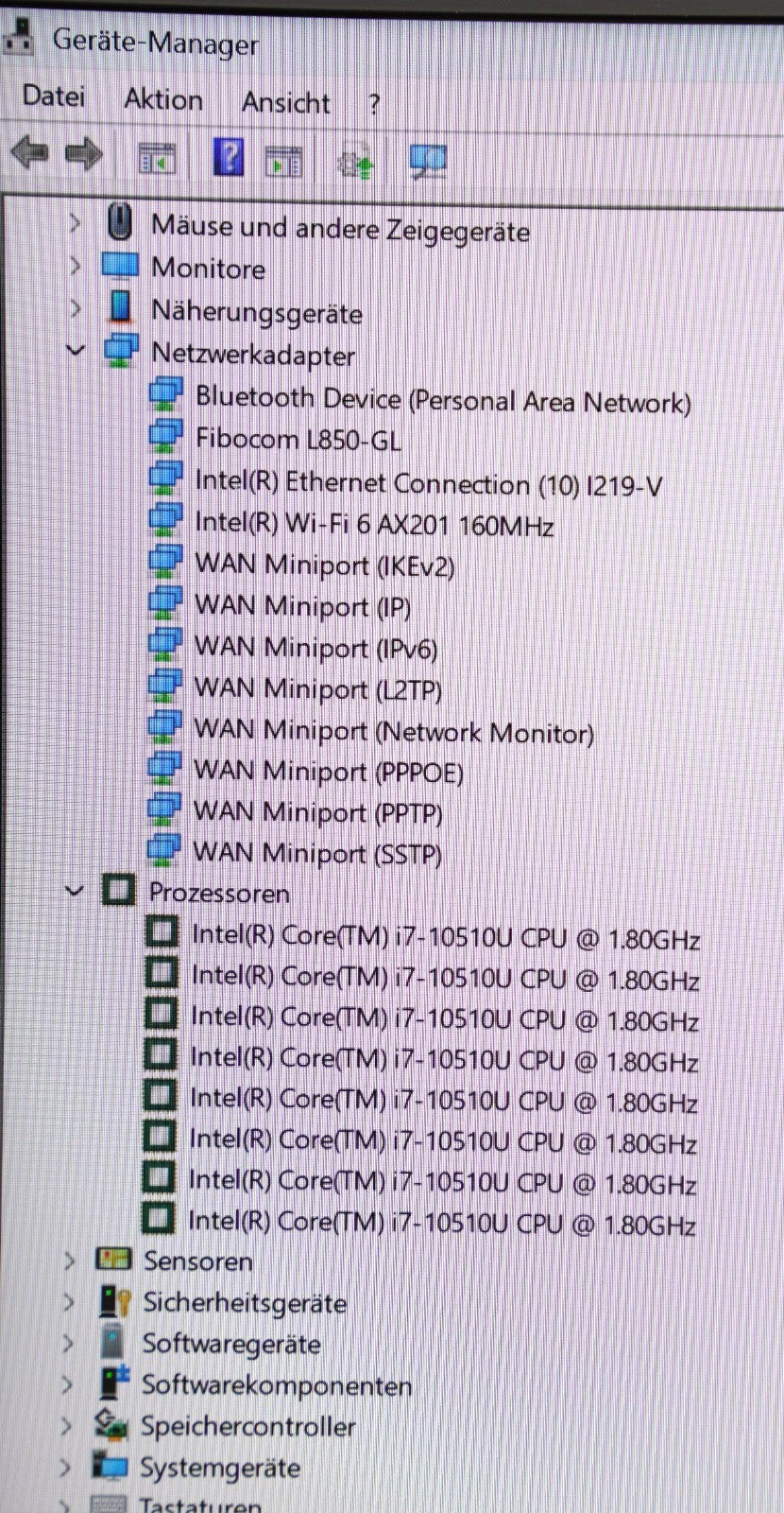 Lenovo ThinkPad X1 Carbon Gen8 i7-10510U 16GB RAM 512GB SSD 14'' QWERTY Win11