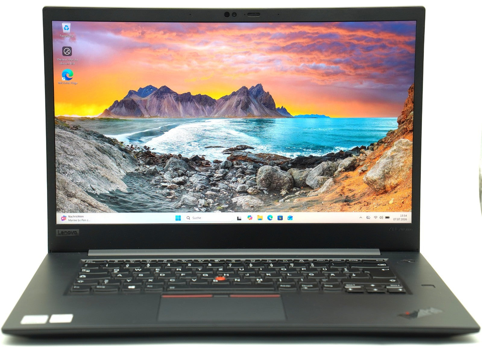 Lenovo ThinkPad X1 Extreme Gen3 i7-10750H 64GB RAM 512GB SSD 15,6'' UHD GTX 1650