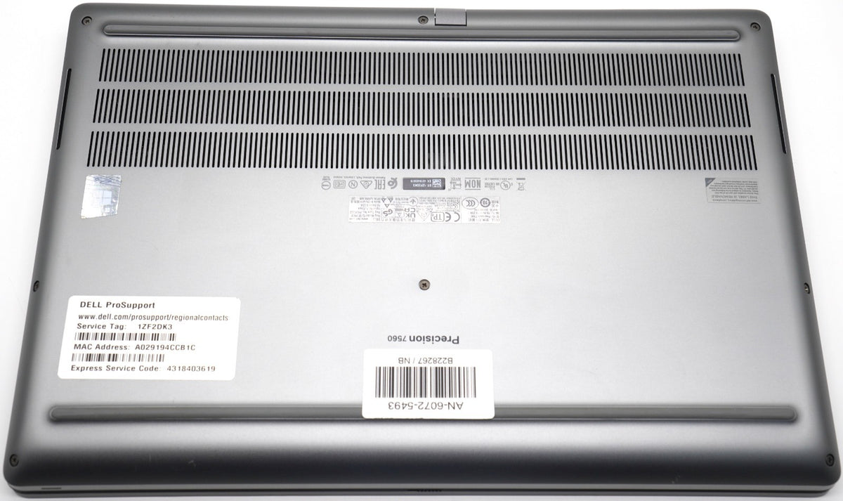 Dell Precision 7560 i5-11500H 32GB RAM 512GB SSD 15,6" FHD RTX A3000 Win11