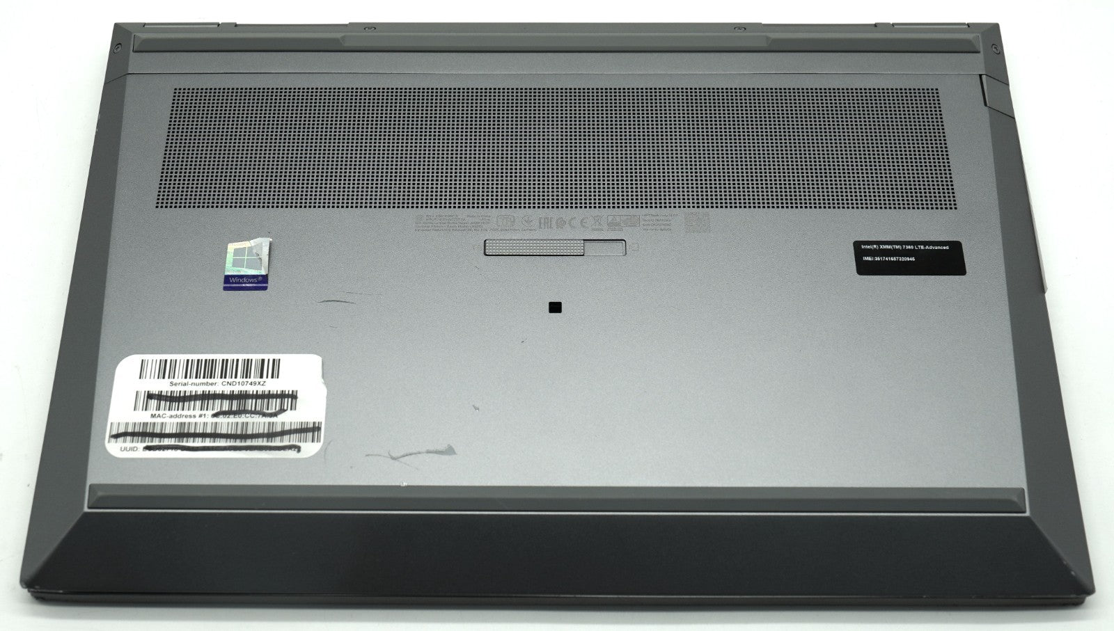 HP Zbook Fury 15 G7 i7-10750H 64GB RAM 1TB SSD NVMe NVIDIA Quadro T1000 #Z1