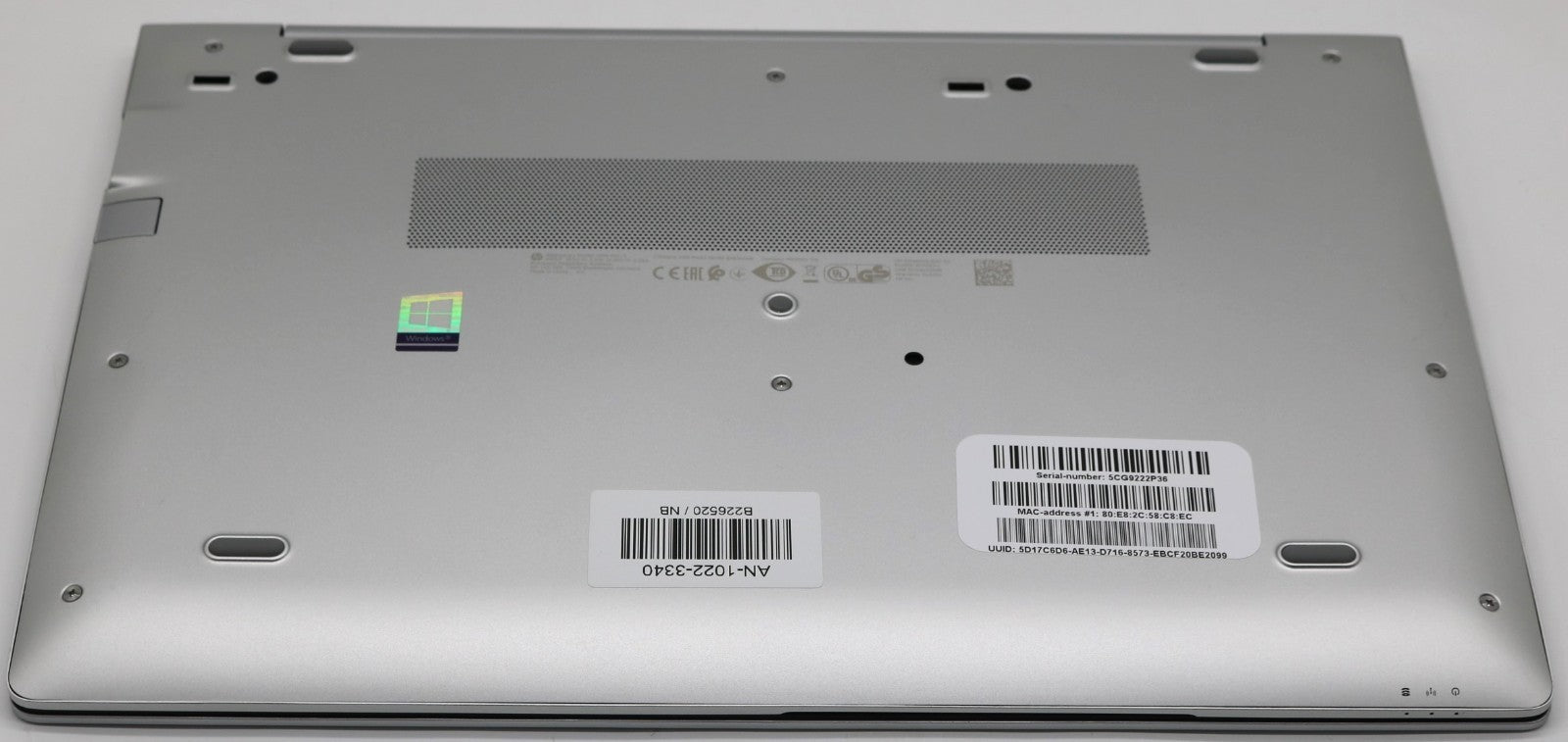 HP Elitebook 850 G5 i7-8650u 32GB RAM 512GB SSD NVMe, 15,6 FullHD IPS (matt) Win