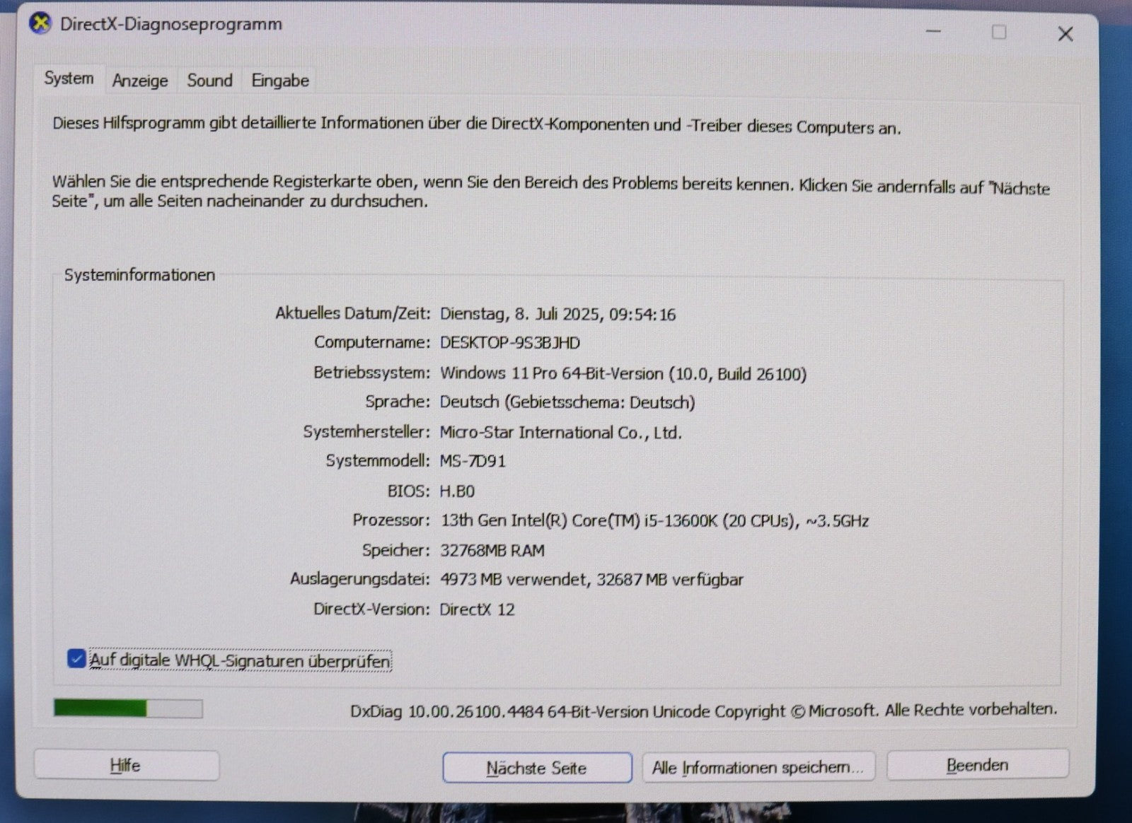 Ultra Gaming PC i5-13600K AMD RX 7900 XT 20GB 32GB RAM 2TB NVMe SSD(neu) WiFi