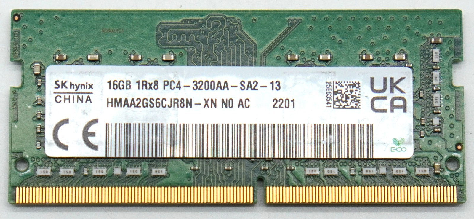 SK hynix 16GB RAM DDR4 3200MHz SO-DIMM  1Rx8 PC4-3200AA-SA2-11 oder -13