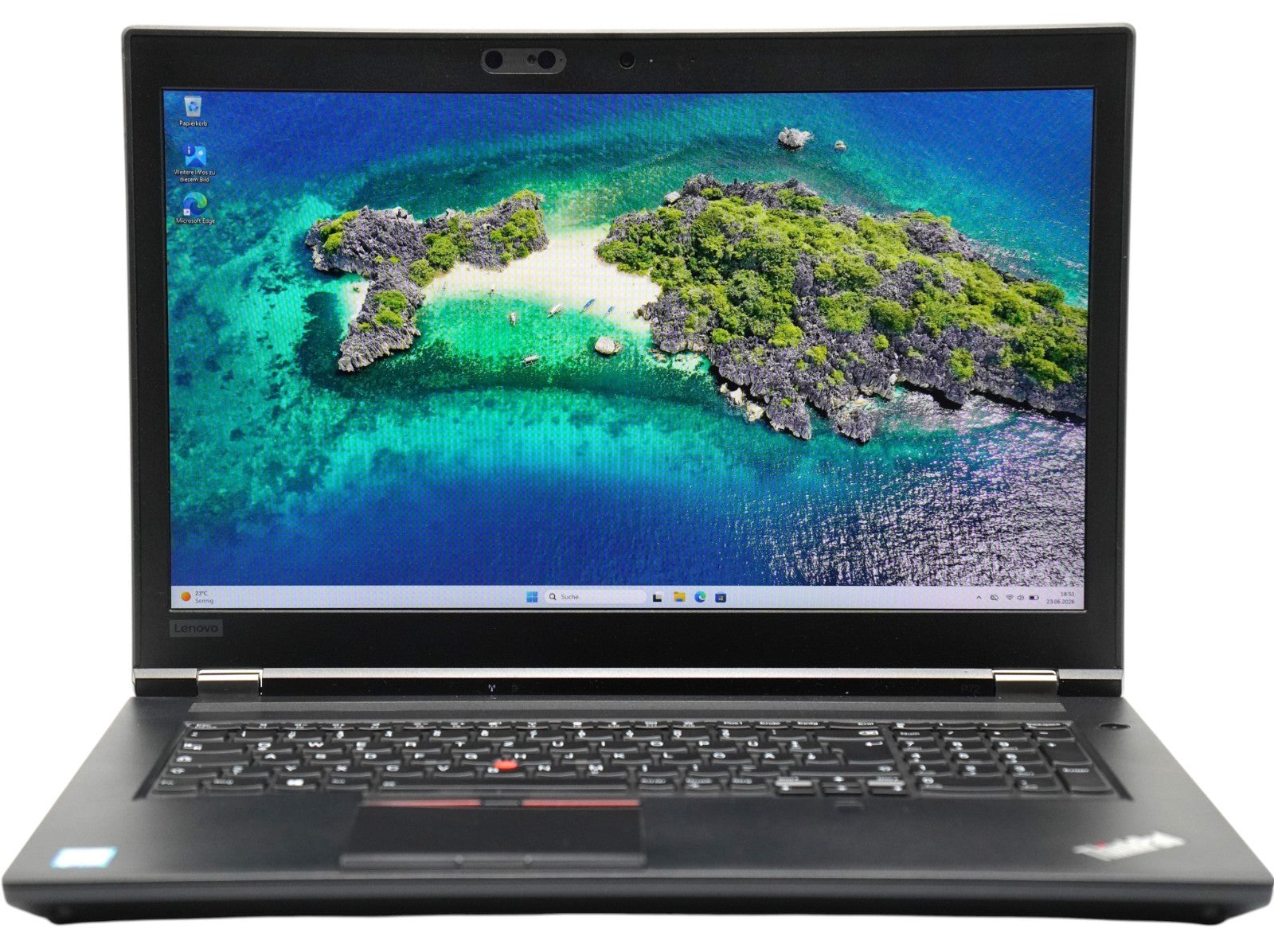 Lenovo ThinkPad P72 17,3" Workstation i7-8850H 32GB RAM 512GB SSD NVIDIA P3200