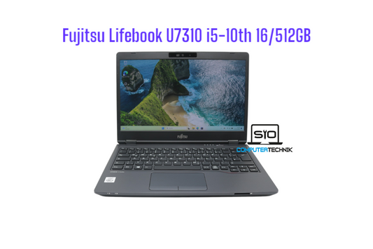 Fujitsu Lifebook U7310 i5-10210u 16GB RAM 512GB SSD 13,3 Zoll FullHD Win11