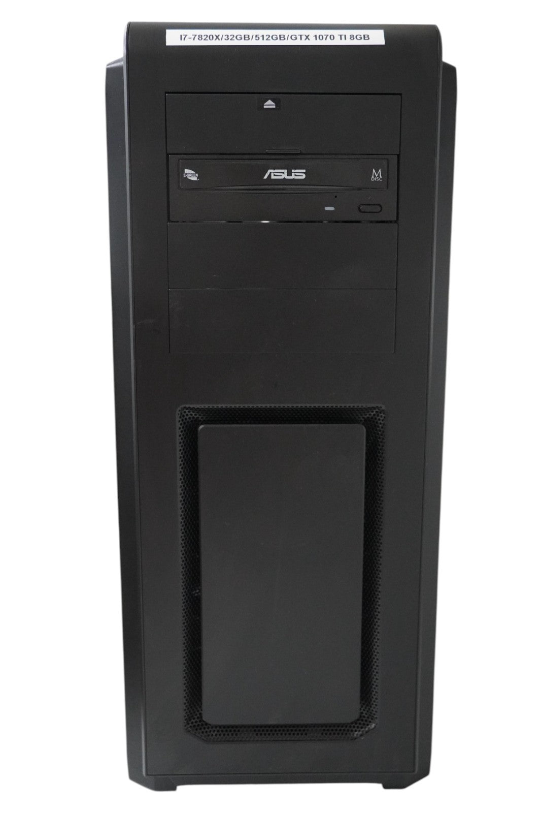 Phanteks Enthoo Series Full Tower i7-7820X 32GB RAM 512GB SSD GTX 1070 Ti Win11