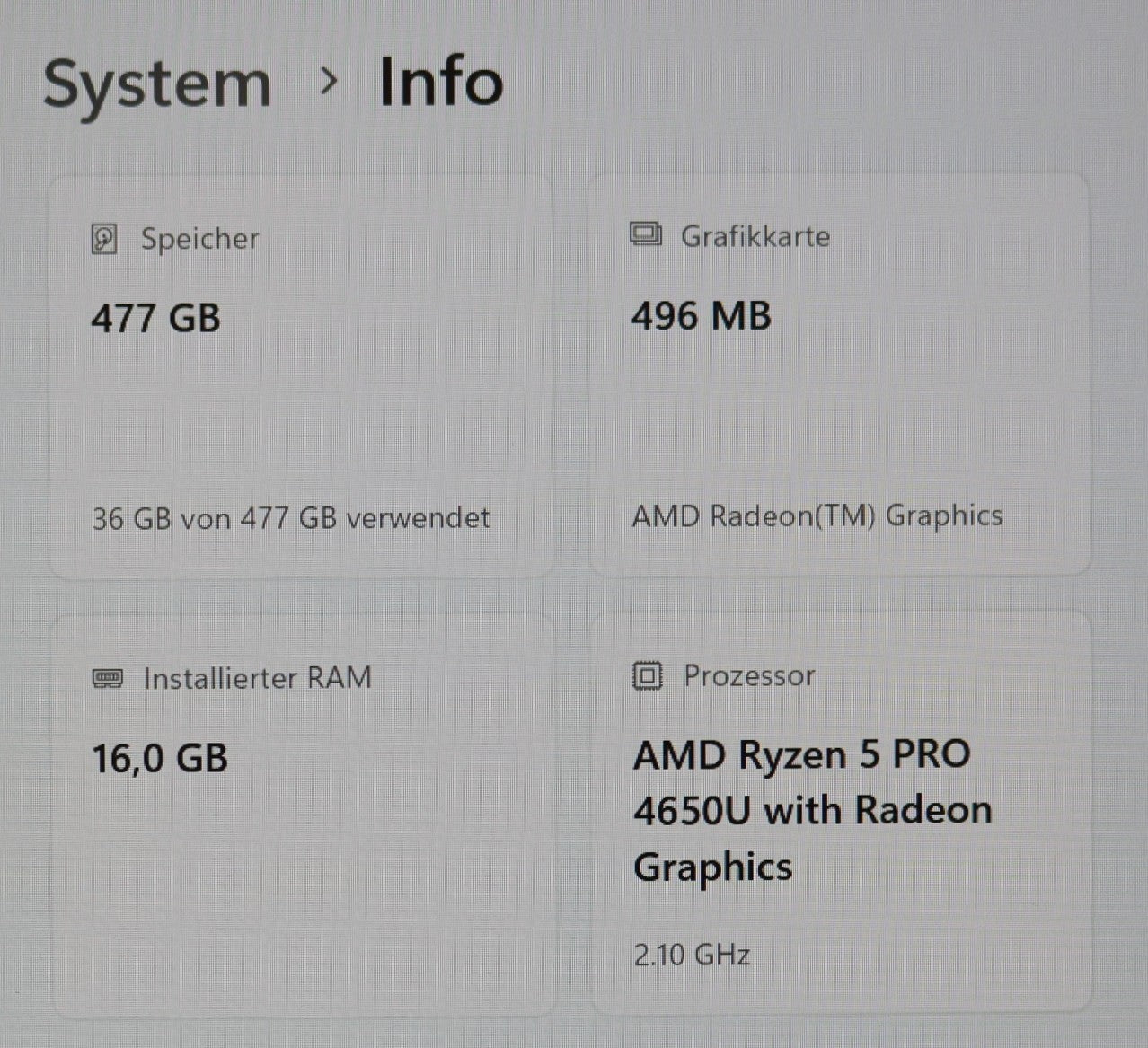 Lenovo ThinkPad T14 Gen1 – Ryzen 5 Pro 4650U 16GB RAM 512GB SSD 14" FHD TOUCH