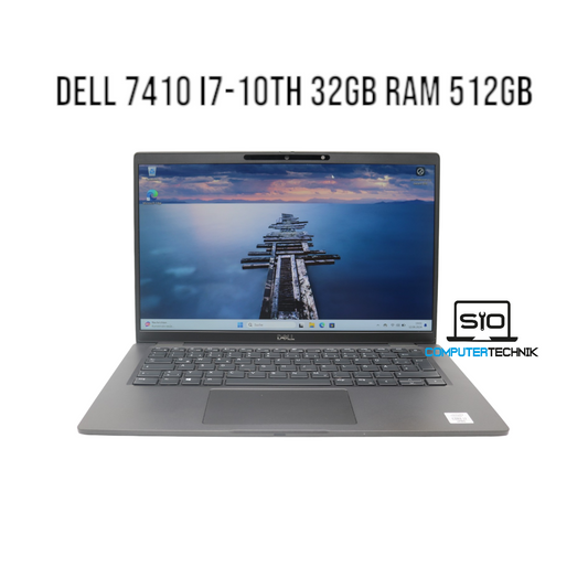 Dell Latitude 7410 i7-10610u Quad Core 32GB RAM 512GB SSD 14" FHD QWERTY