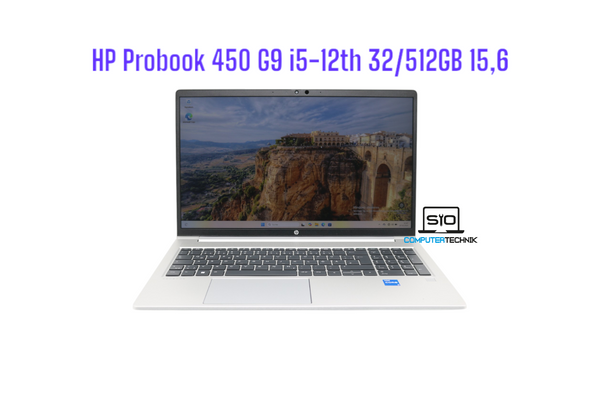 HP Probook 450 G9 | i5-1235u | 32GB RAM 512GB SSD (neu) | 15,6" FullHD Backlight