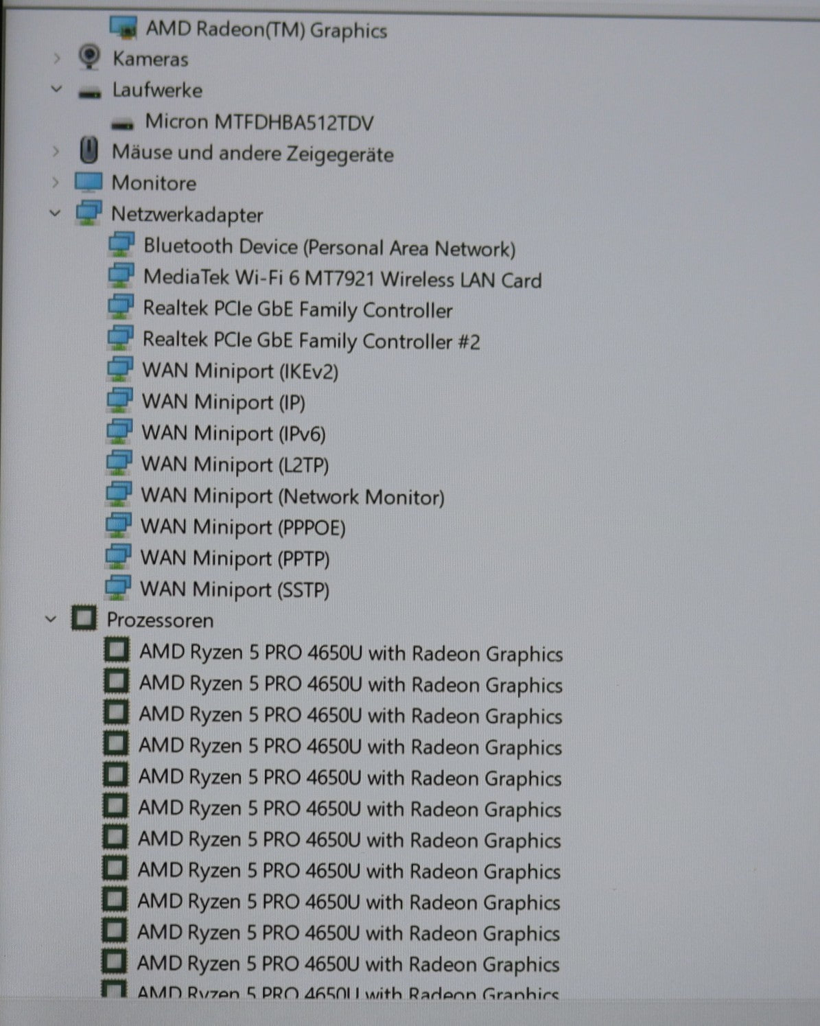 Lenovo ThinkPad T14 Gen1 – Ryzen 5 Pro 4650U 16GB RAM 512GB SSD 14" FHD TOUCH