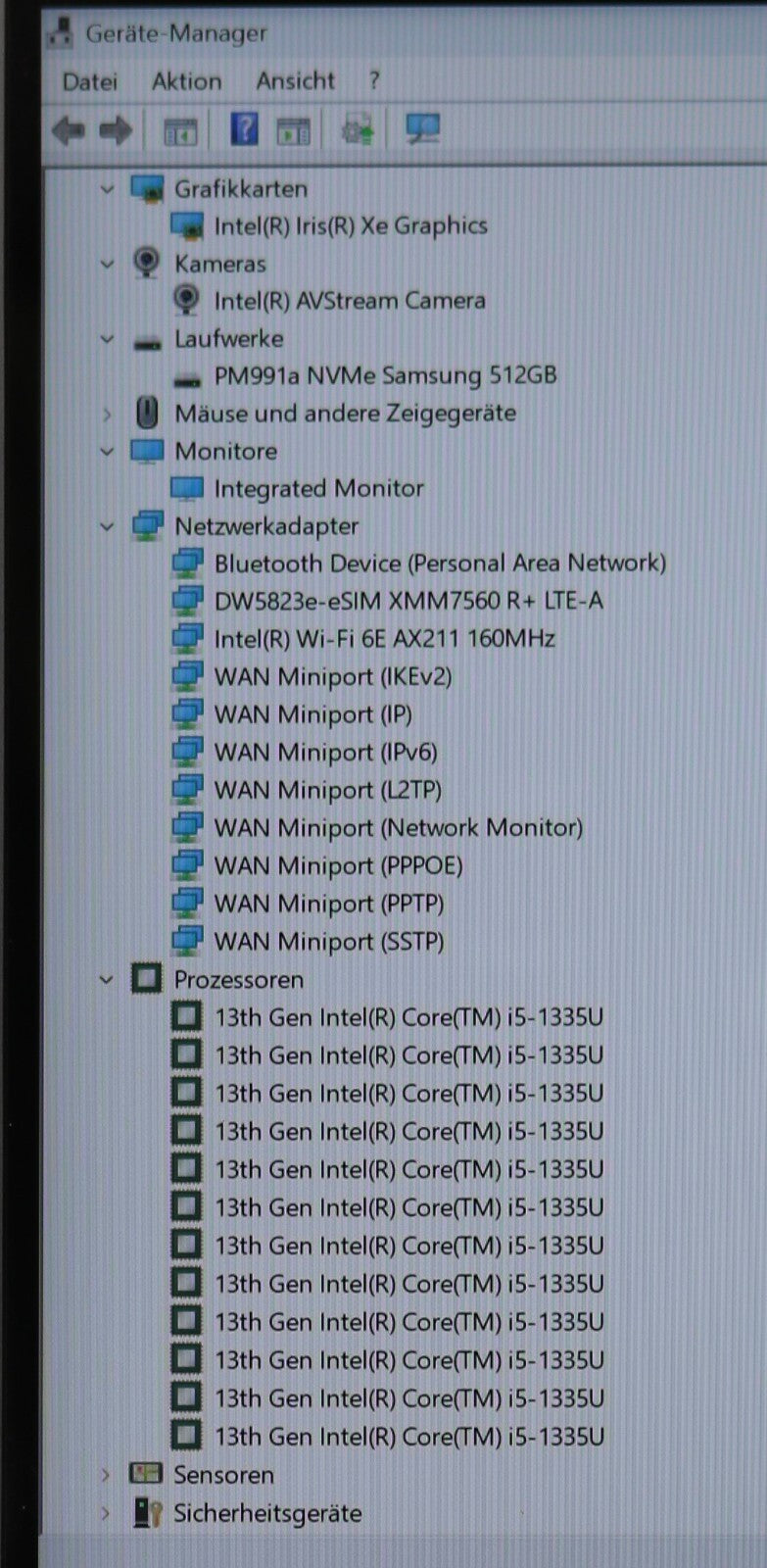 Dell Latitude 7440 i5-1335u 16GB RAM 512GB SSD 2in1 Touchscreen 360 Grad eSIM