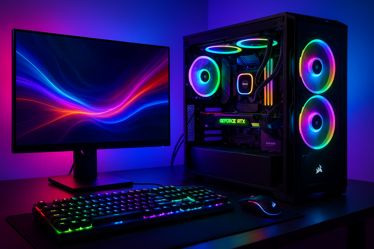 Gaming PC i7 Ultra 265K Asus Prime Z890-P RAM SSD GPU Konfigurator