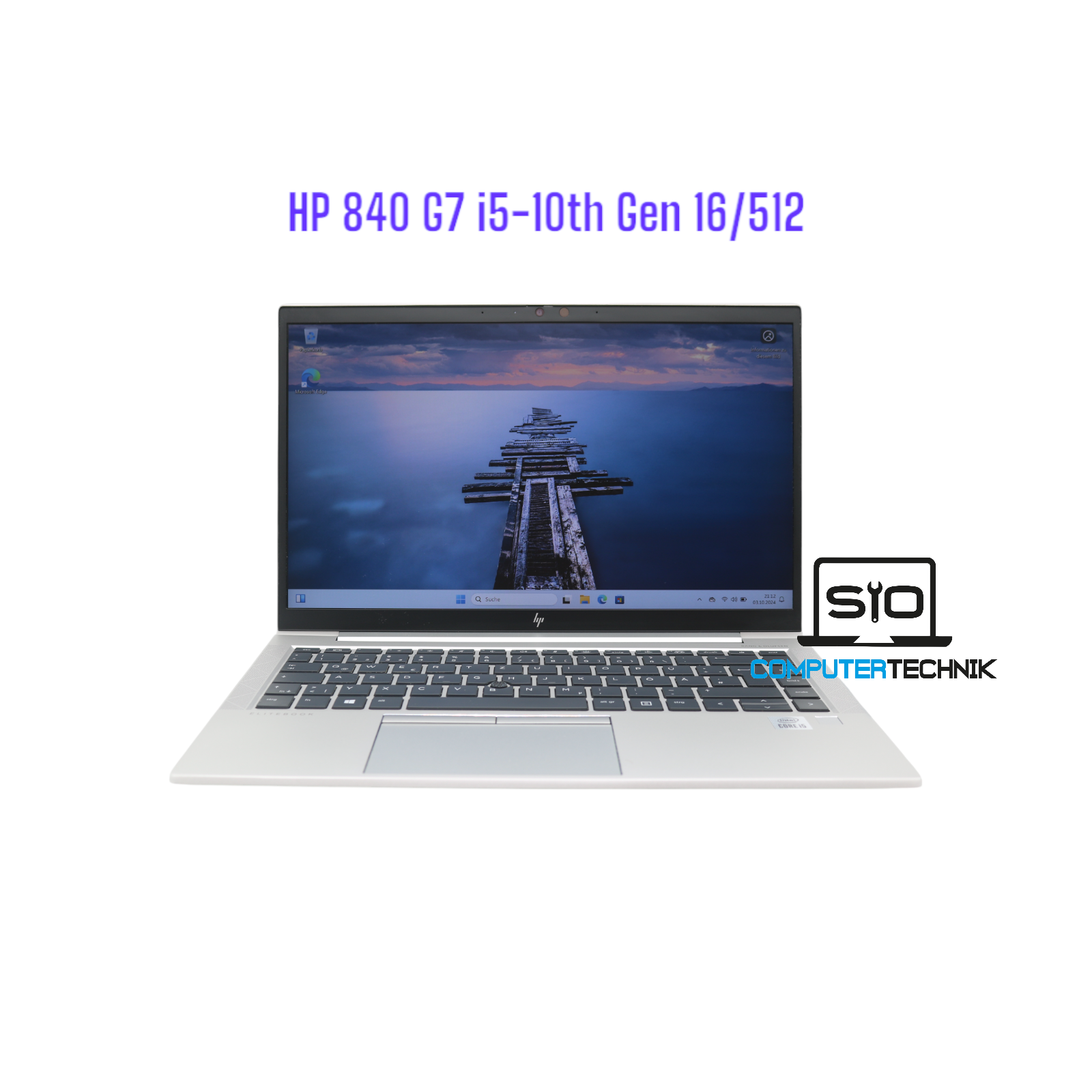 HP Elitebook 840 G7 | i5-10310u | 16GB RAM | 512GB SSD(neu) | 14" FullHD | Backlight | Win11
