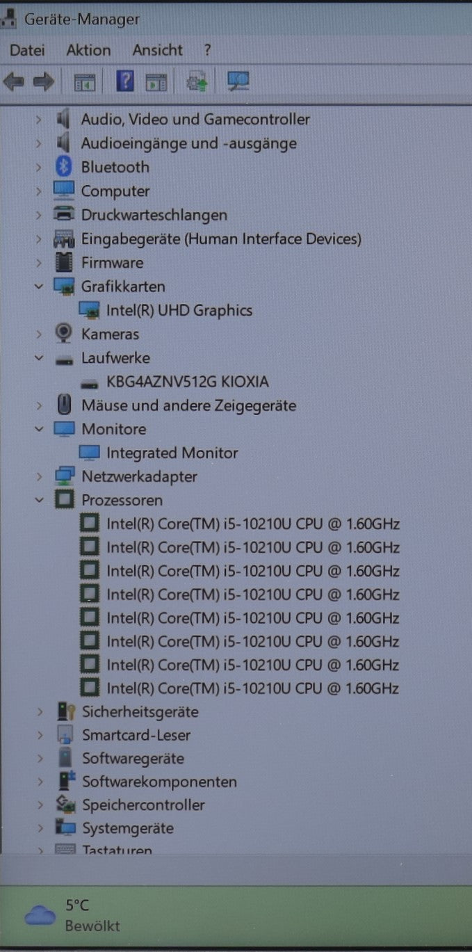 Fujitsu Lifebook U7310 i5-10210u 16GB RAM 512GB SSD 13,3 Zoll FullHD Win11