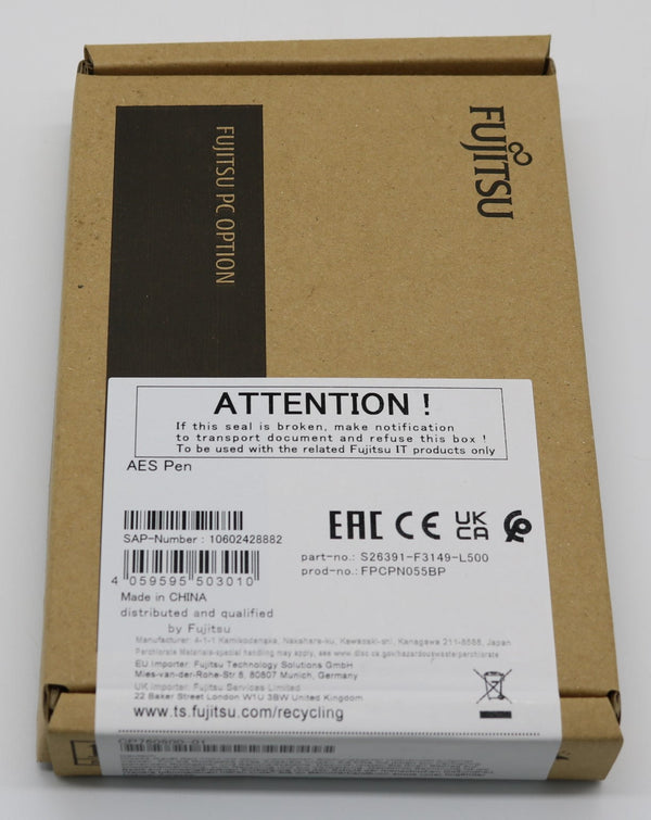 Fujitsu AES Pen Prod No: FPCPN055BP Original Stift Q738/739 U939X U9311x U9310x