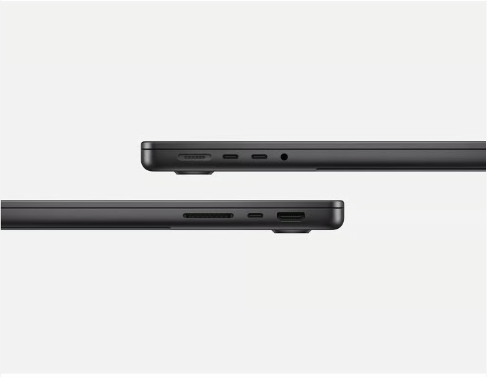 Apple MacBook Pro 2023 M3 | 14.2" M3 Pro 11-Core CPU | 14-Core GPU | 18 GB | 512 TB SSD | Space Schwarz | DE