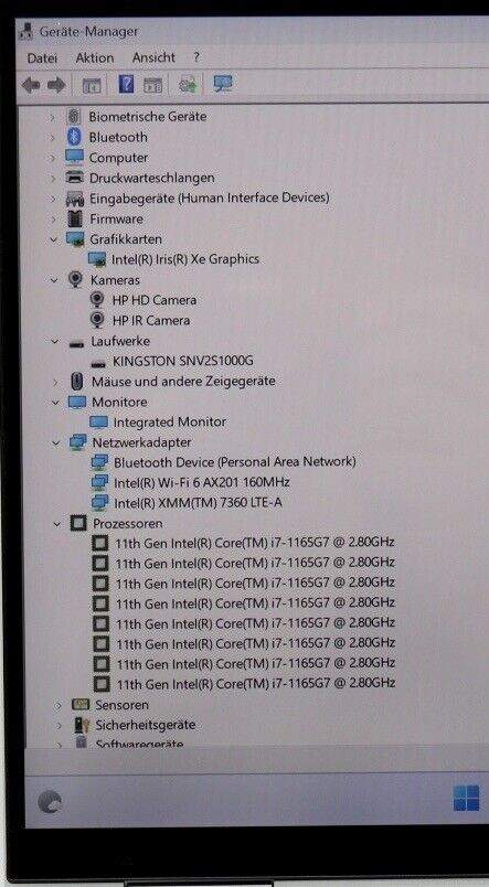 HP Elitebook x360 1040 G8 | i7-1165G7 | 13,3 дюйма | 16 ГБ ОЗУ | SSD-накопитель емкостью 1 ТБ