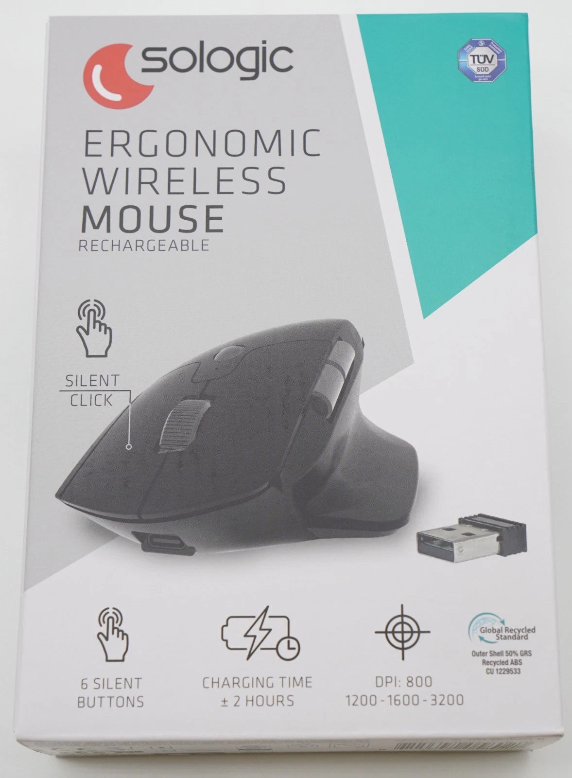 Sologic ergonomische Wireless Maus 2