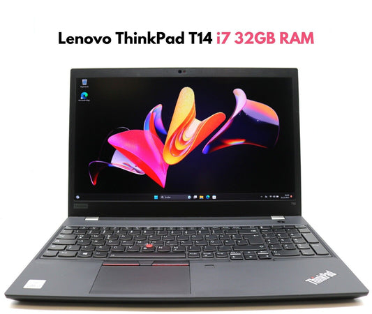 Lenovo Thinkpad T14 Gen2 i7-1185G7 32GB RAM 512GB SSD FullHD Iris Xe Graphics